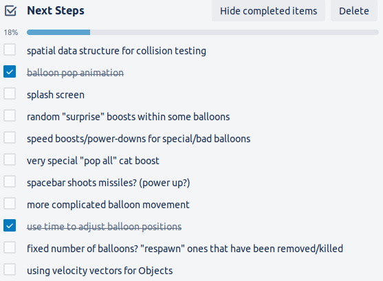 Homework 1 next features